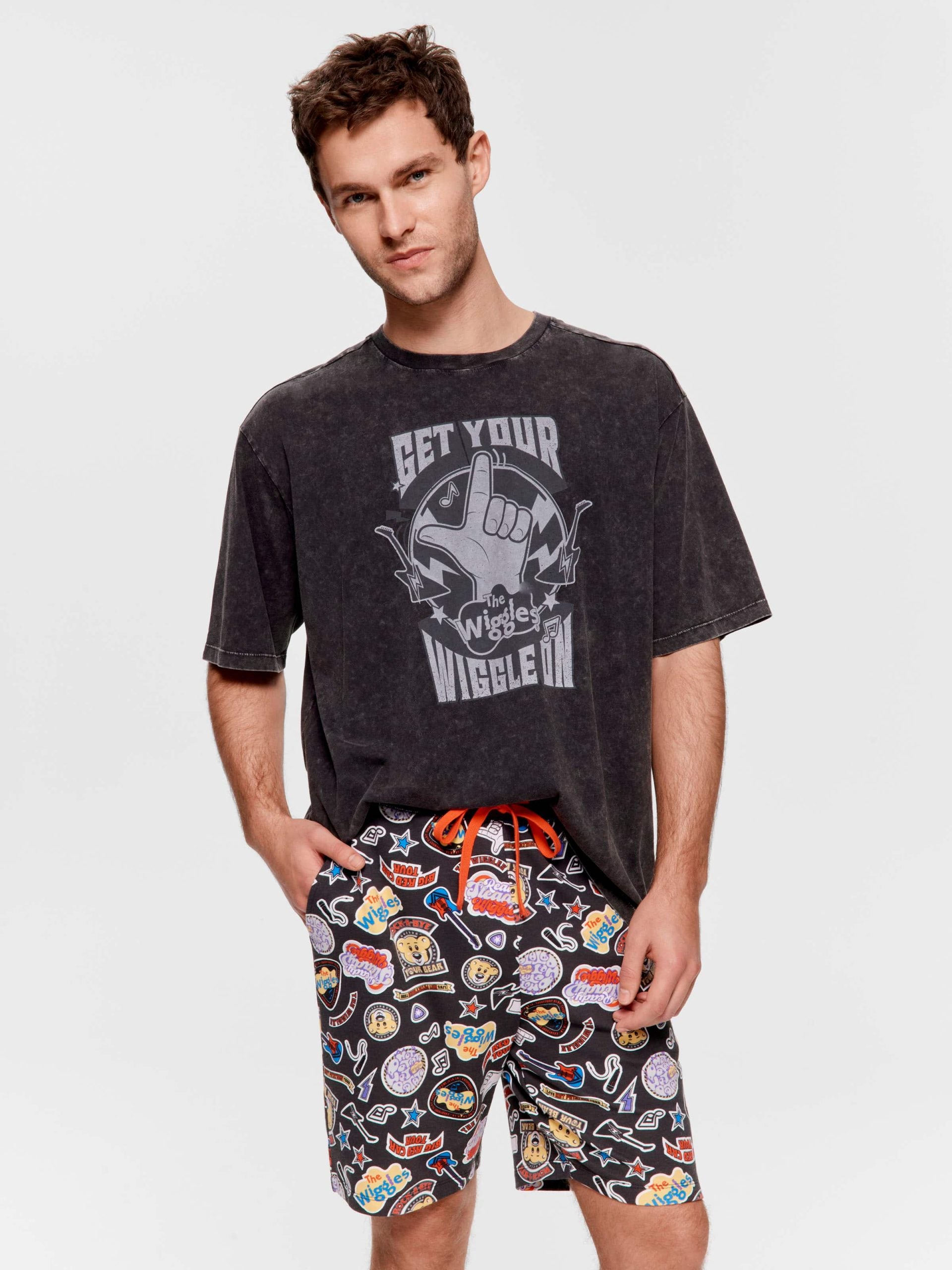 The Wiggles Icon Knit Mid Short Multi