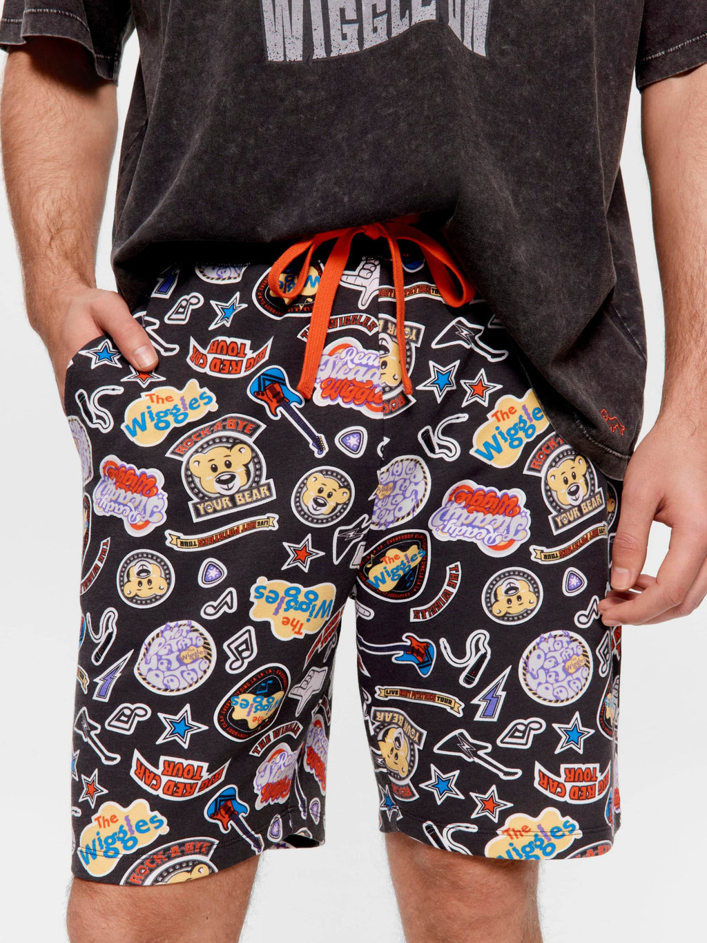 The Wiggles Icon Knit Mid Short Multi