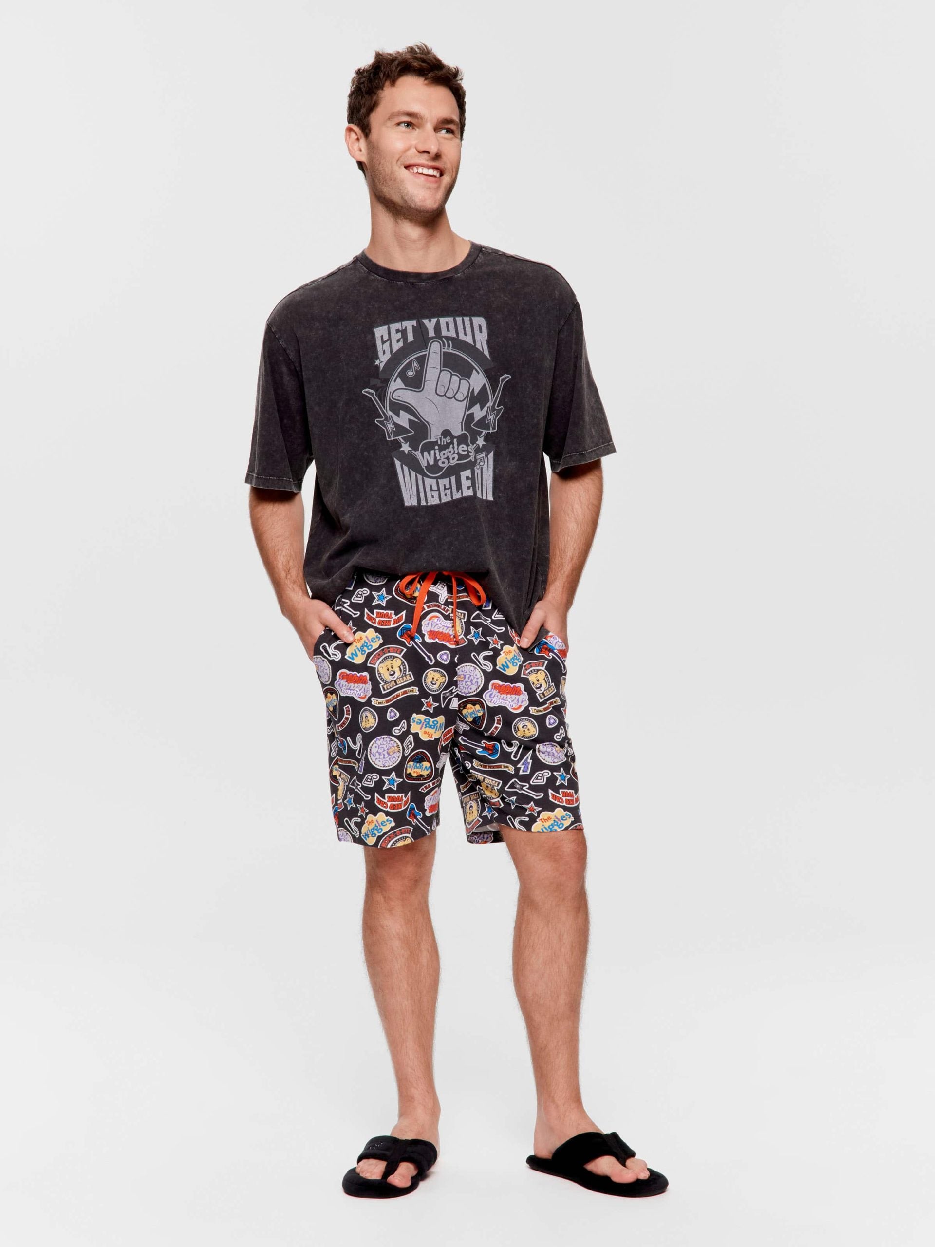 The Wiggles Icon Knit Mid Short Multi