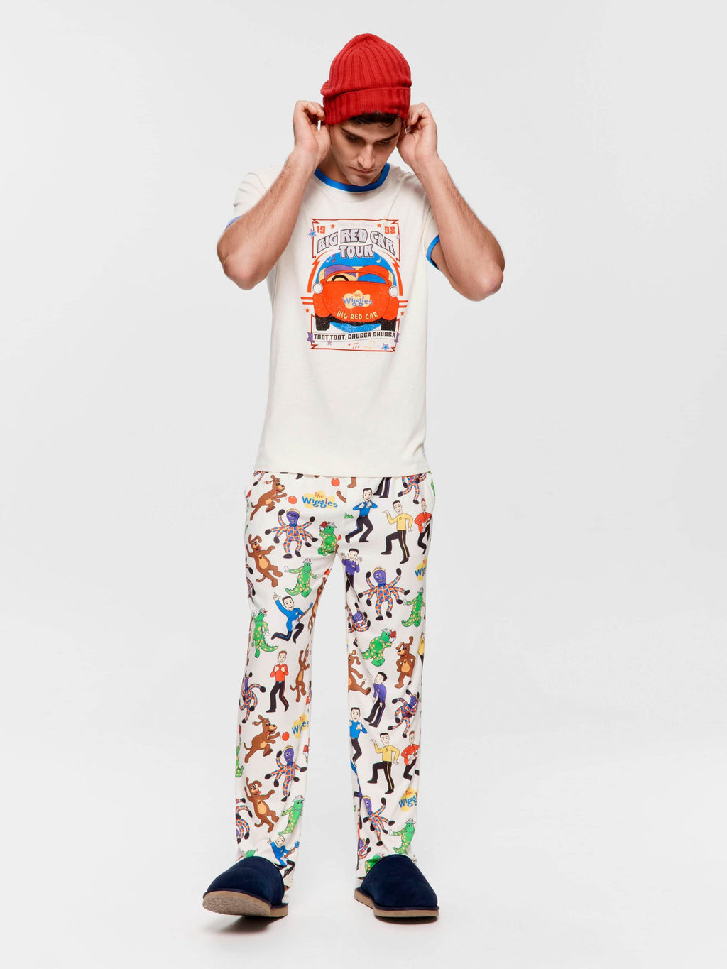 The Wiggles Big Red Car Tee Oatmeal