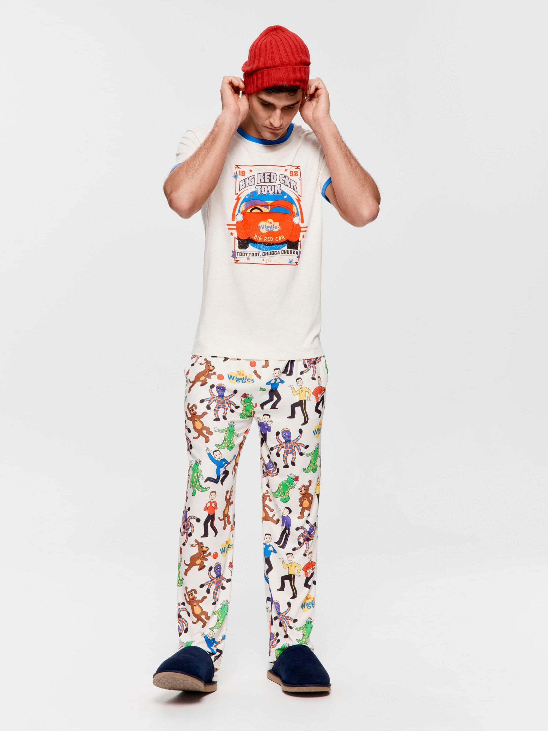 The Wiggles Big Red Car Tee Oatmeal