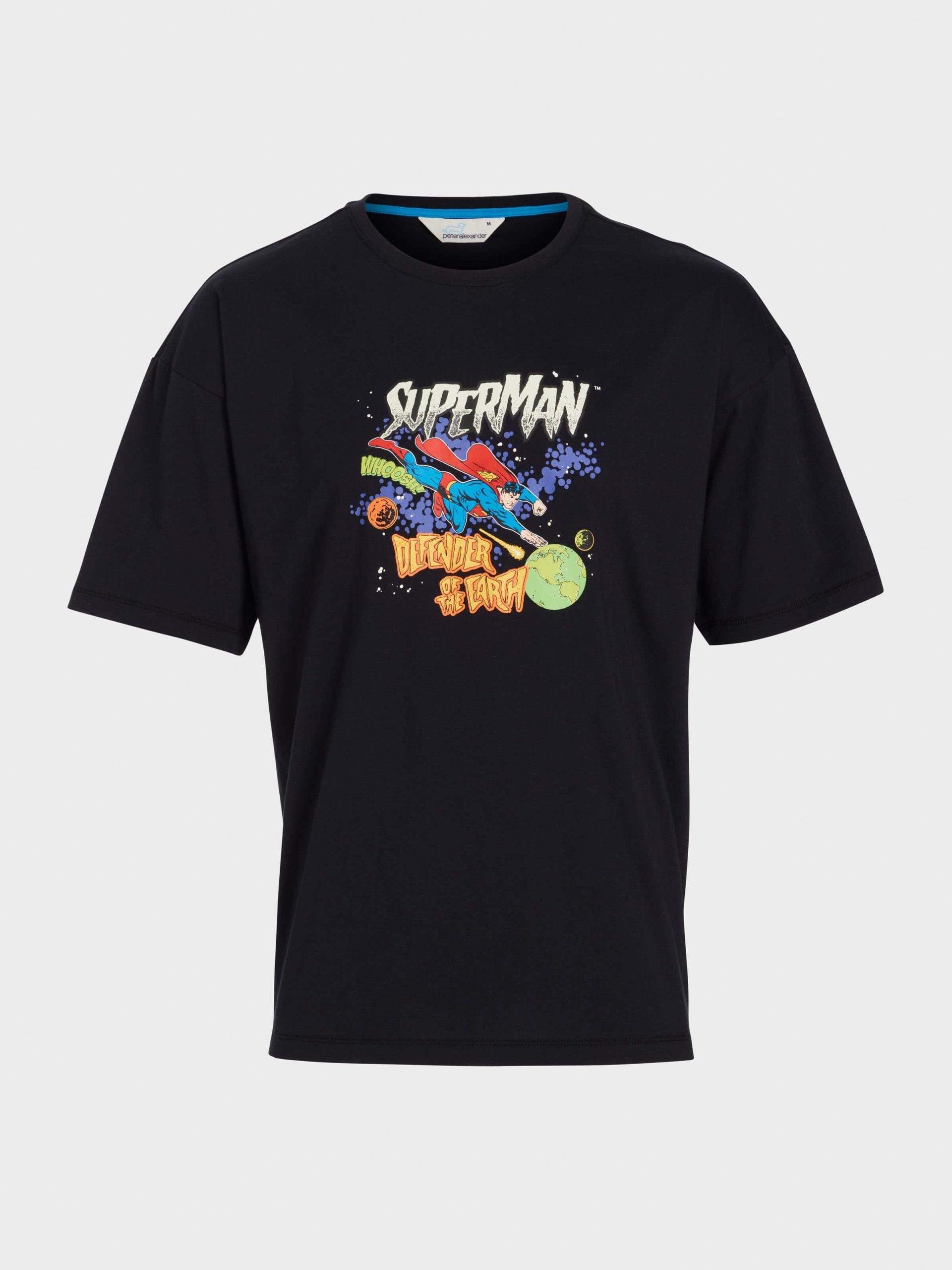 Superman Tee Black