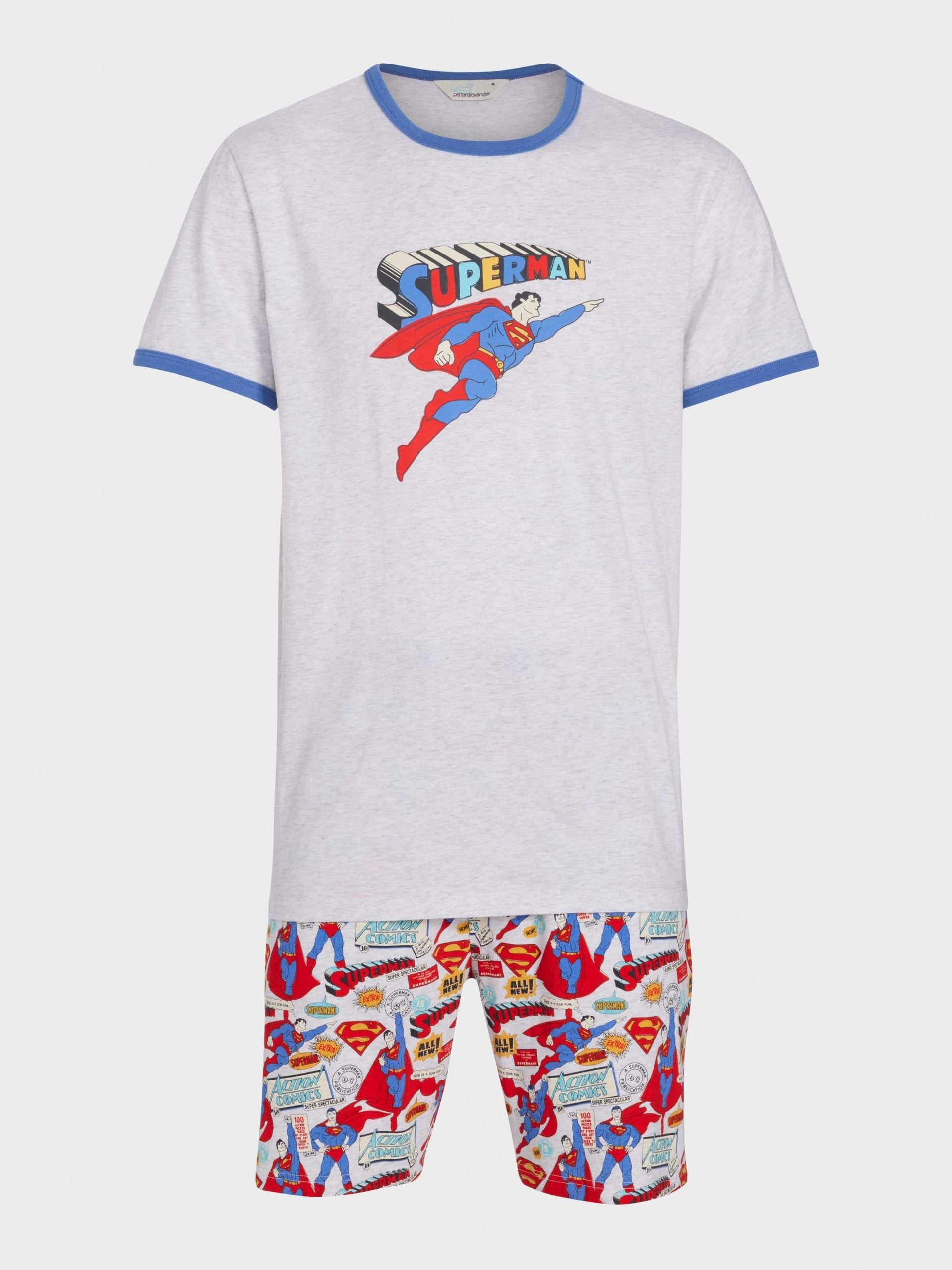 Superman Short Sleeve Pj Set Multi