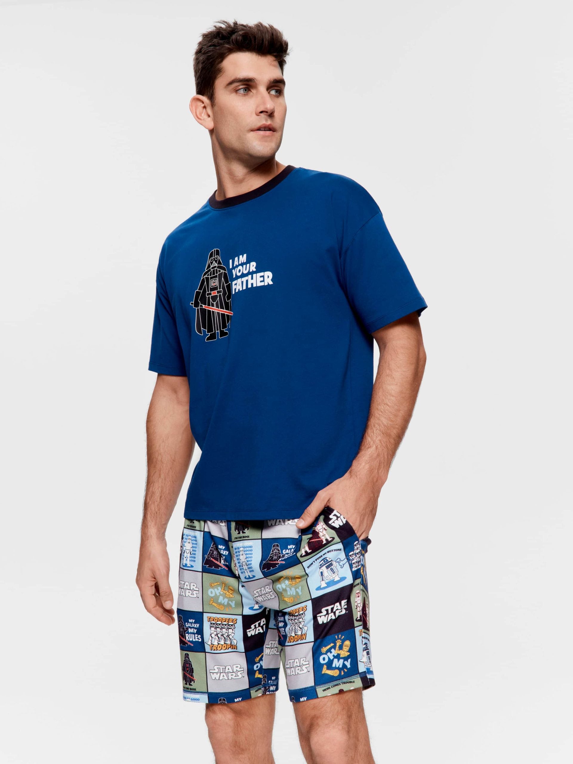 I Am Your Father Tee Navy