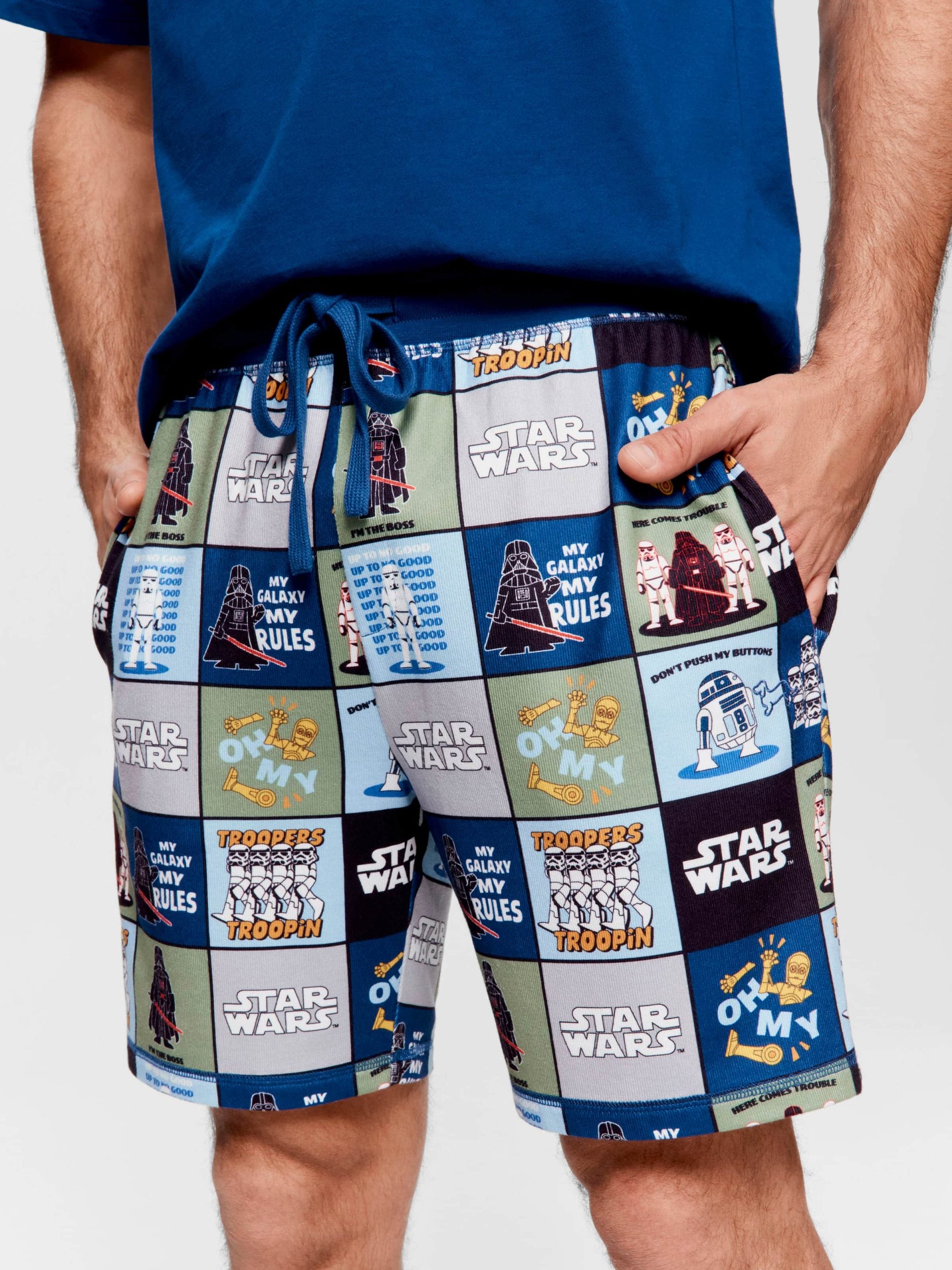 Star Wars Knit Mid Short Multi
