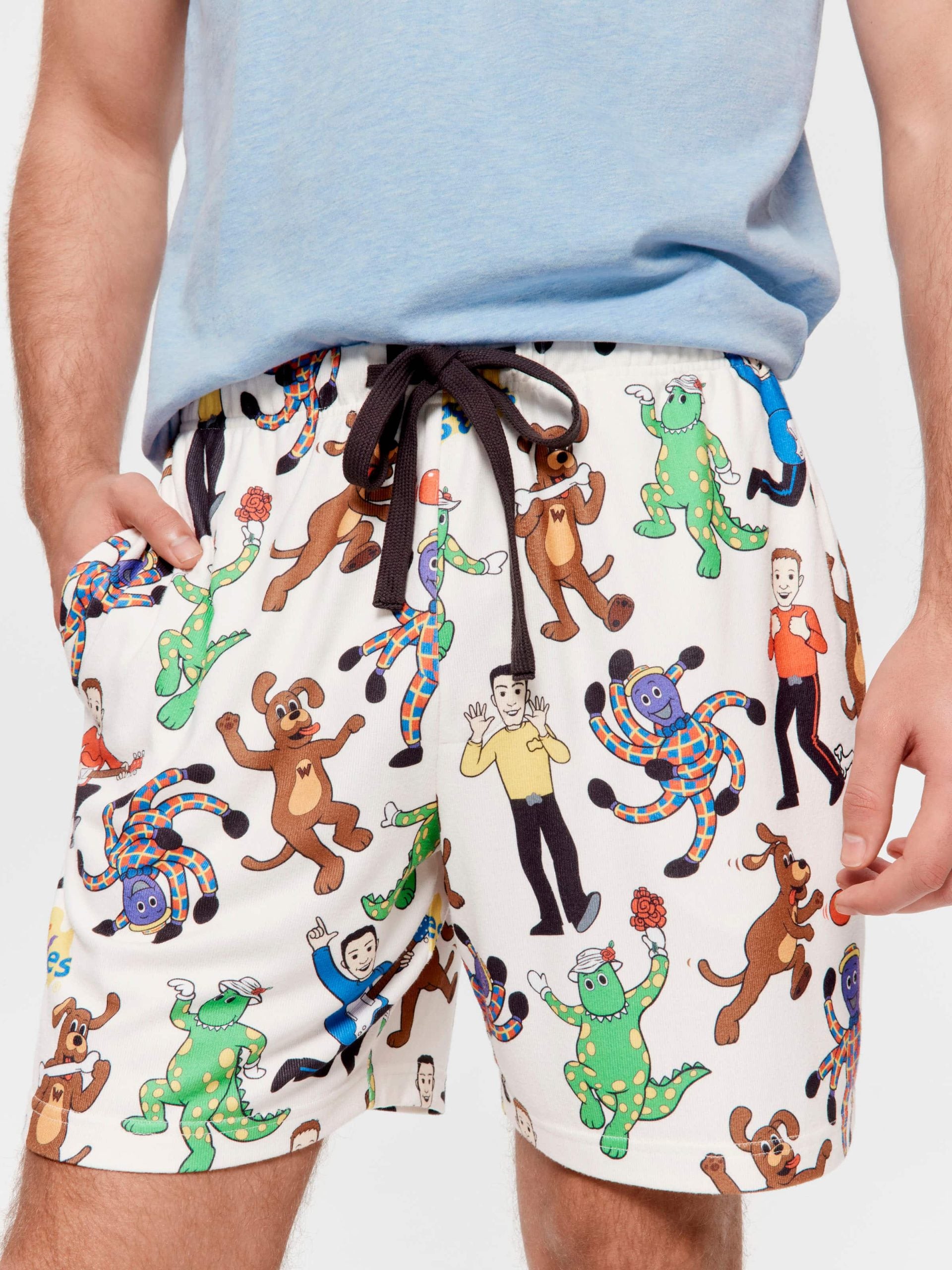 The Wiggles Knit Mid Short Multi