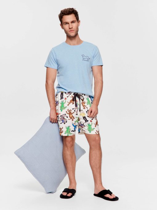 The Wiggles Knit Mid Short Multi