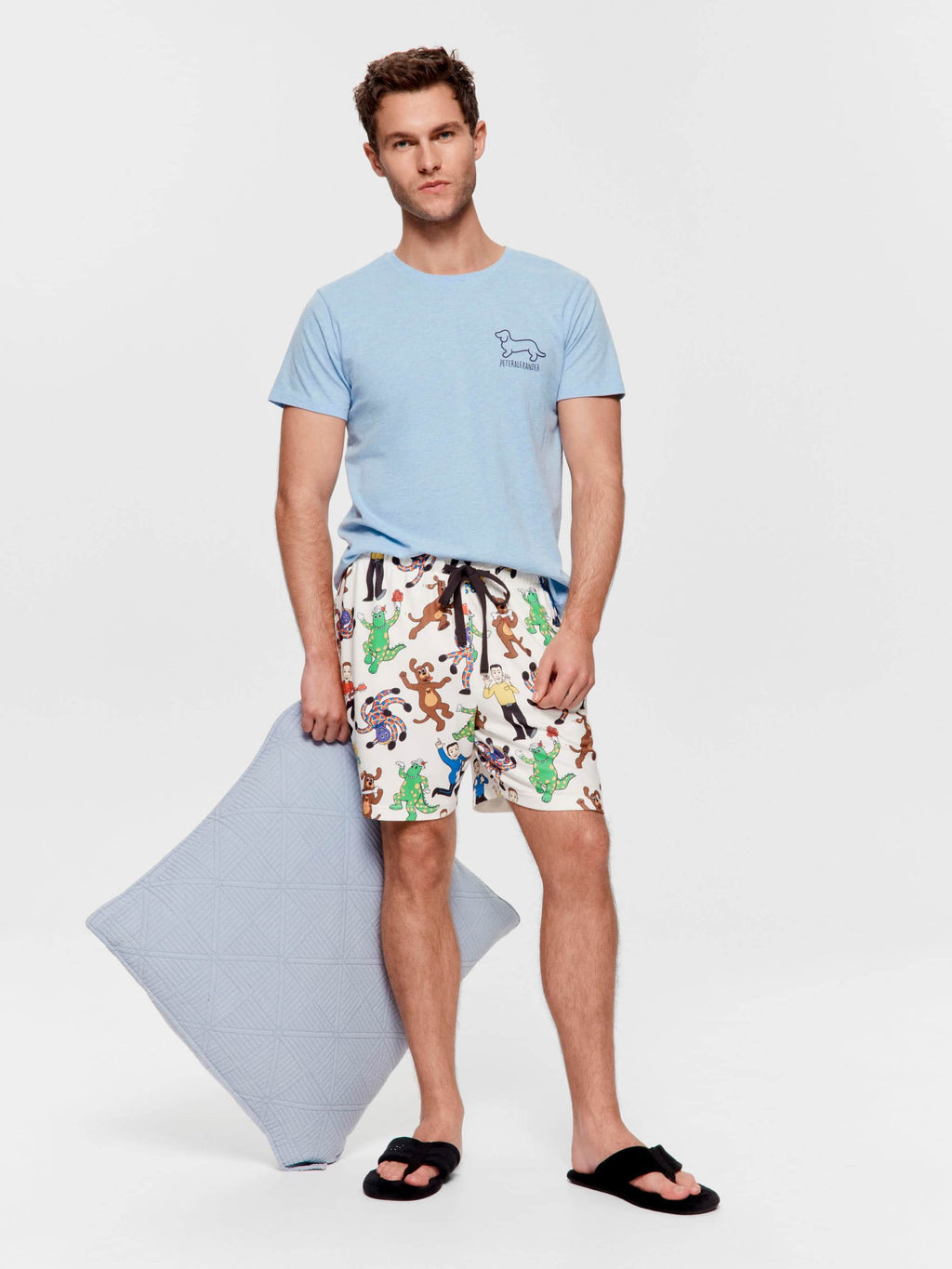 The Wiggles Knit Mid Short Multi