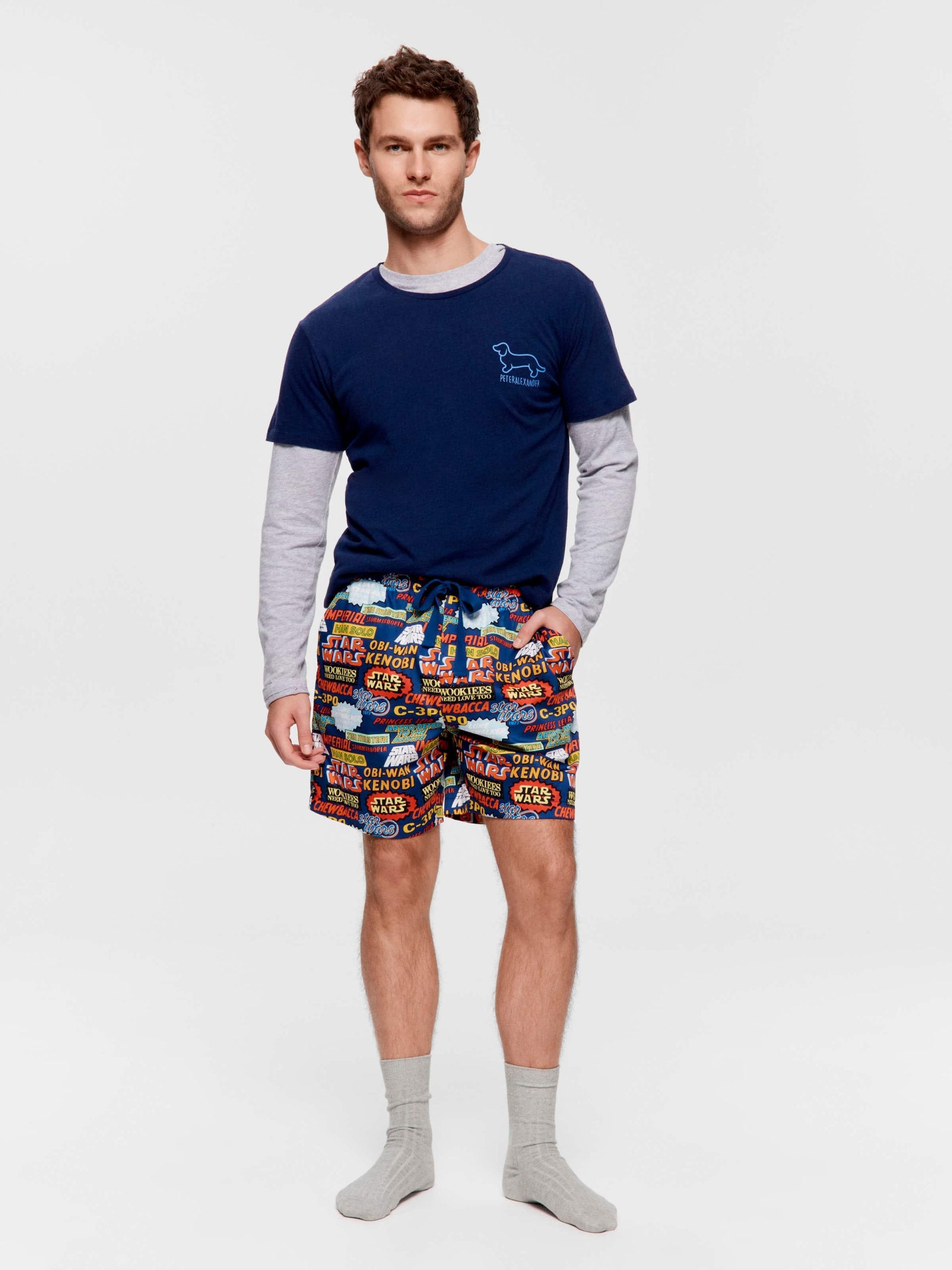 Star Wars Logo Mid Short Multi