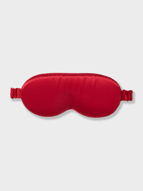 Red Silk Contour Eye Mask