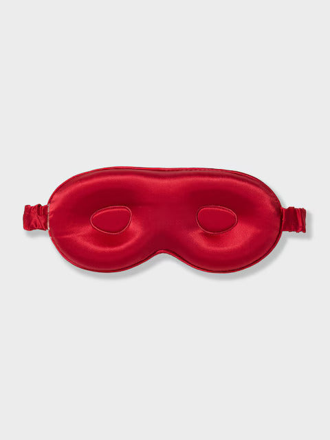 Red Silk Contour Eye Mask
