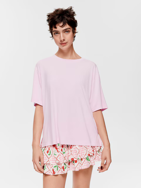 Drape Boyfriend Fit Tee