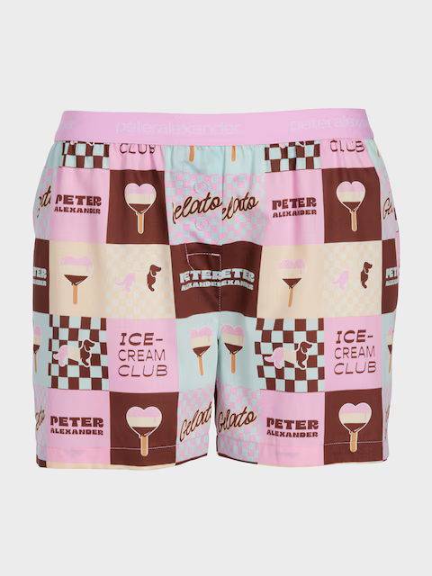 Ice Cream 100% Cotton Mid Short