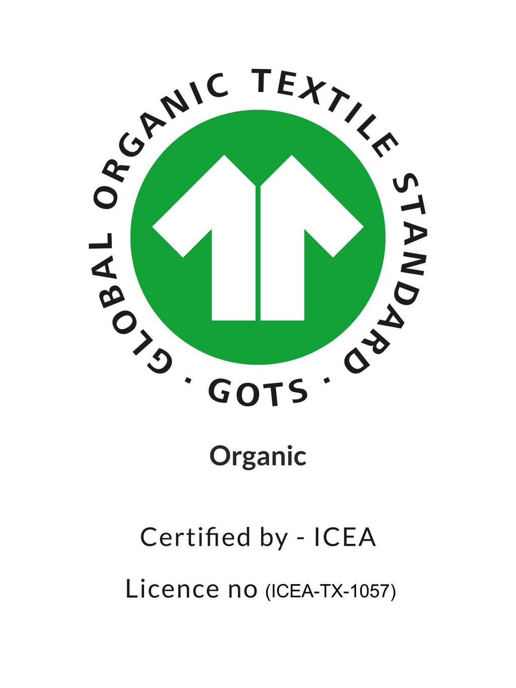 Baby Organic Penny Print Bib cream
