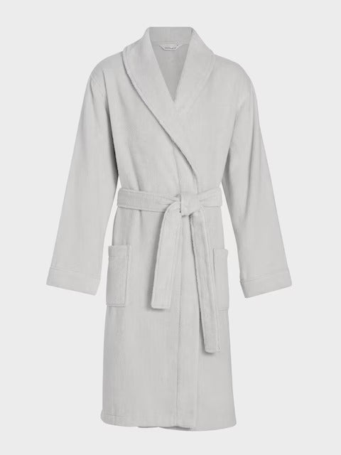 Grey Toweling Gown