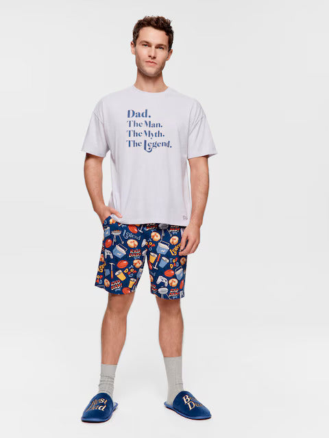 Top Dad Shortie Pj Set